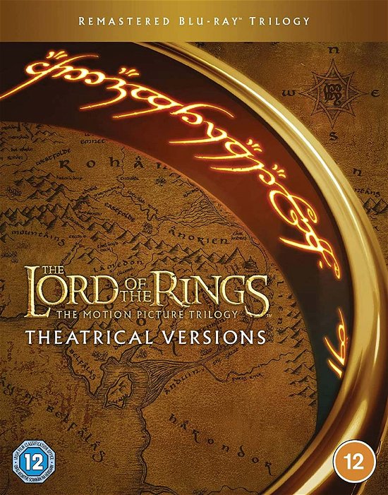 Cover for Lotr Trilogy Remastered BD · The Lord Of The Rings Trilogy (Blu-ray) (2021)