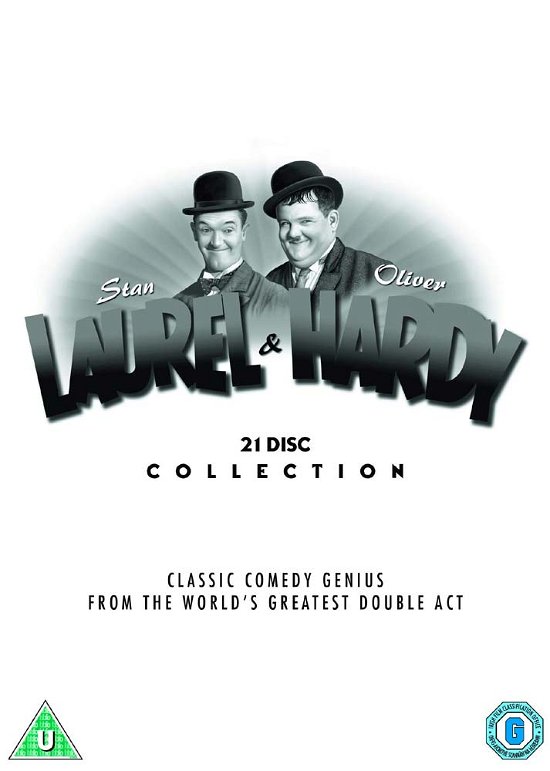 Laurel and Hardy - The Collection - Laurel  Hardy Col. DVD - Films - Universal Pictures - 5053083176266 - 5 november 2018