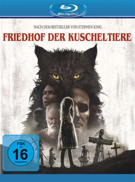 Cover for Jason Clarke,john Lithgow,amy Seimetz · Friedhof Der Kuscheltiere (Blu-ray) (2019)