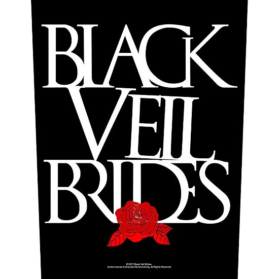 Rose (Backpatch) - Black Veil Brides - Merchandise - PHD - 5055339783266 - 28. oktober 2019