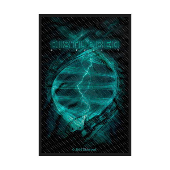 Disturbed Standard Woven Patch: Evolution - Disturbed - Merchandise - PHD - 5055339796266 - August 19, 2019