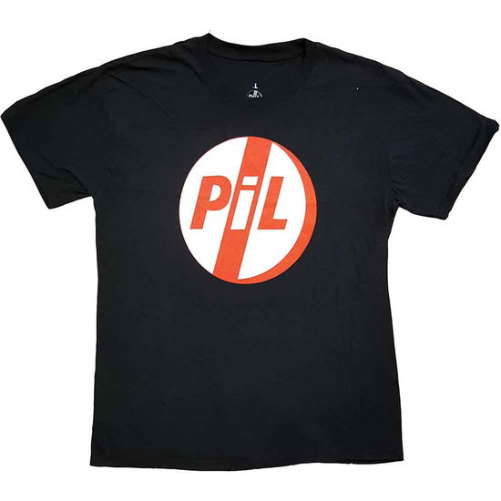 Cover for PIL (Public Image Ltd) · PIL (Public Image Ltd) Unisex T-Shirt: Logo (T-shirt) [size L] [Black - Unisex edition]