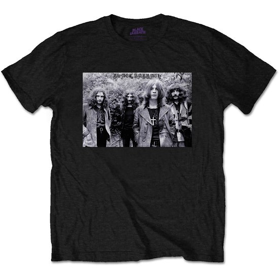 Black Sabbath Unisex T-Shirt: Group Shot - Black Sabbath - Marchandise - Bravado - 5055979998266 - 