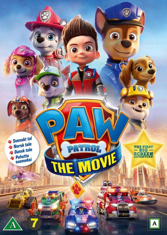 Paw Patrol: the Movie - Paw Patrol - Elokuva - Paramount - 7333018021266 - perjantai 26. marraskuuta 2021