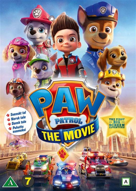 Cover for Paw Patrol · Paw Patrol: The Movie (DVD) (2021)
