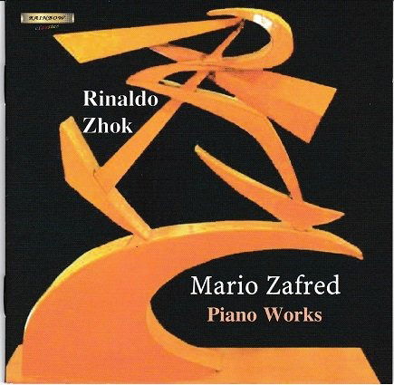 Cover for Rinaldo Zhok · Zafred: Piano Works (CD) (2022)