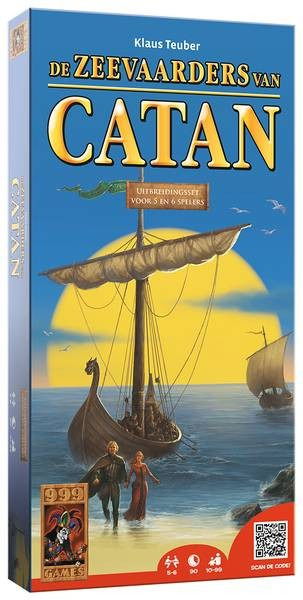 De Kolonisten van Catan De Zeevaarders 5/6 spelers - 999Games - Inne -  - 8717249196266 - 