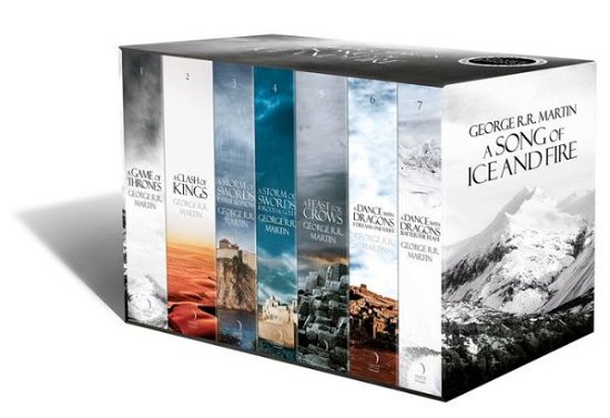 Cover for George R. R. Martin · A Game of Thrones: The Story Continues: The Complete Boxset of All 7 Books - A Song of Ice and Fire (Bok) (2014)