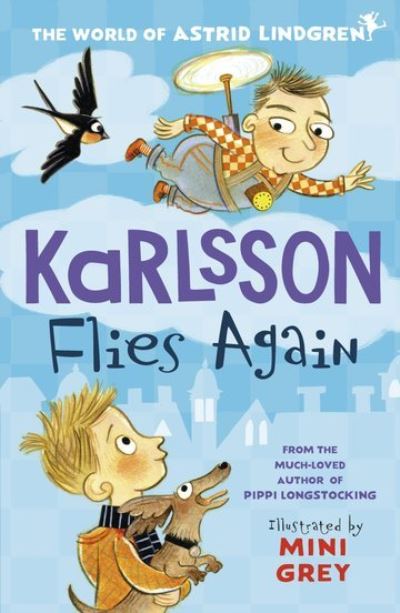 Cover for Astrid Lindgren · Karlsson Flies Again (Paperback Bog) (2021)