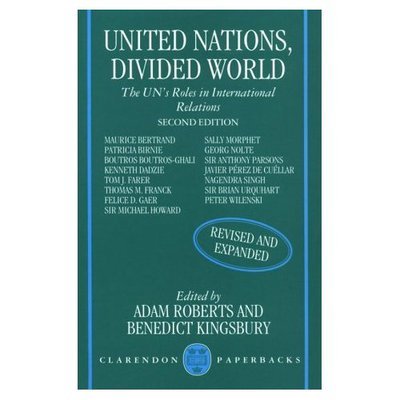 Cover for Adam Roberts · United Nations, Divided World: The UN's Roles in International Relations (Pocketbok) [2 Revised edition] (1993)