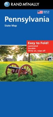 Cover for Rand McNally · Rand McNally Easy to Fold: Pennsylvania State Laminated Map (Paperback Book) (2021)