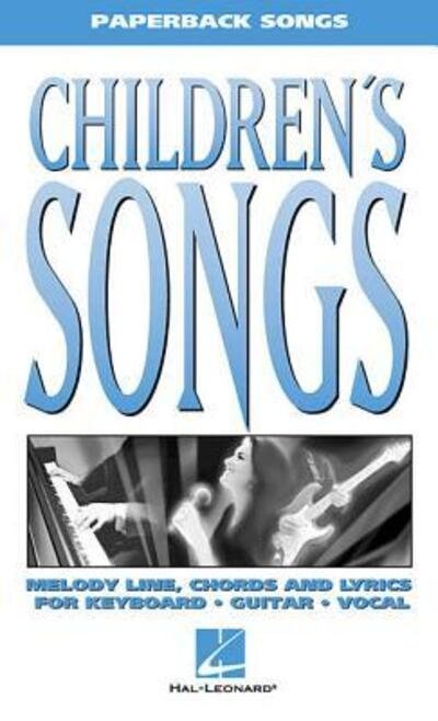 Cover for Hal Leonard Corp. · Children's Songs (Bok) (2000)