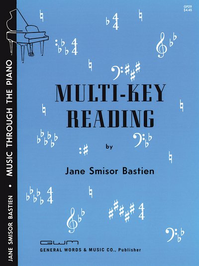 Cover for Jane Bastien · Multi-Key Reading - Music Through The Piano Library (Sheet music) (1970)