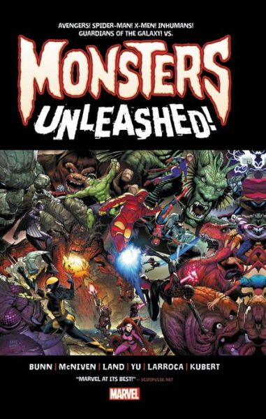 Cover for Cullen Bunn · Monsters Unleashed: Monster-size (Hardcover Book) (2017)