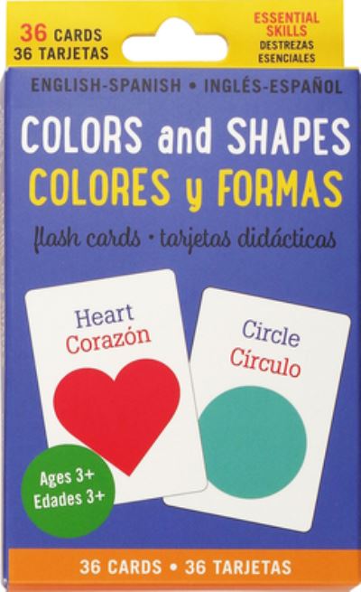 Cover for Peter Pauper Press Inc. · Bilingual Colors &amp; Shapes Flash Cards (English / Spanish) (Cards) (2022)