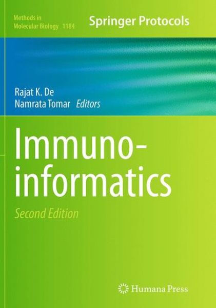 Cover for Immunoinformatics - Methods in Molecular Biology (Paperback Book) [Softcover reprint of the original 2nd ed. 2014 edition] (2016)