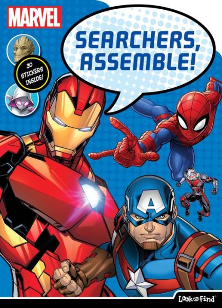 Cover for P I Kids · Marvel Shaped Look And Find (Paperback Book) (2020)