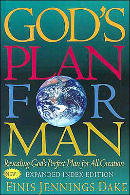 Cover for Finis Jennings Dake · God's Plan for Man:  Contained in Fifty-two Lessons, One for Each Week of the Year (Hardcover Book) (1990)