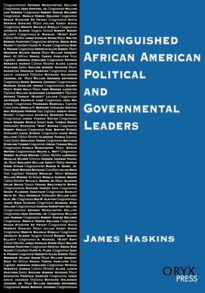 Cover for Jim Haskins · Distinguished African American Political and Governmental Leaders - Distinguished African Americans Series (Hardcover Book) (1999)