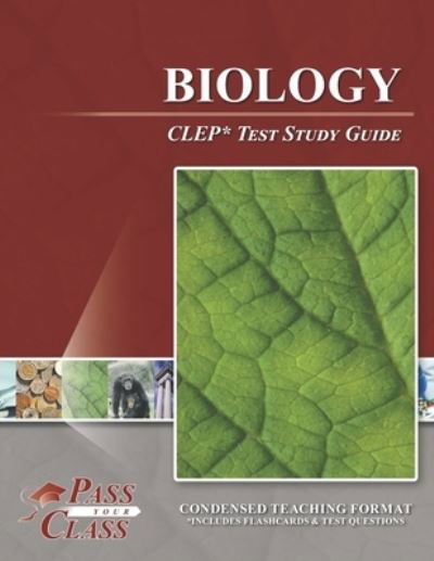 Cover for Passyourclass · Biology CLEP Test Study Guide (Paperback Book) (2020)
