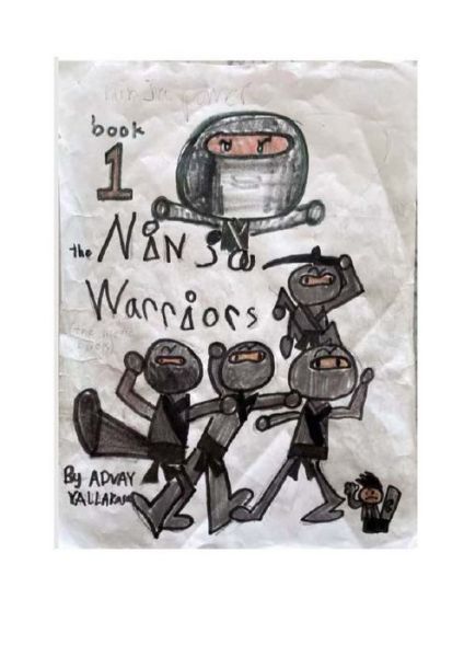 Cover for Advay Yallakara · The Ninja Warriors (Pocketbok) (2021)