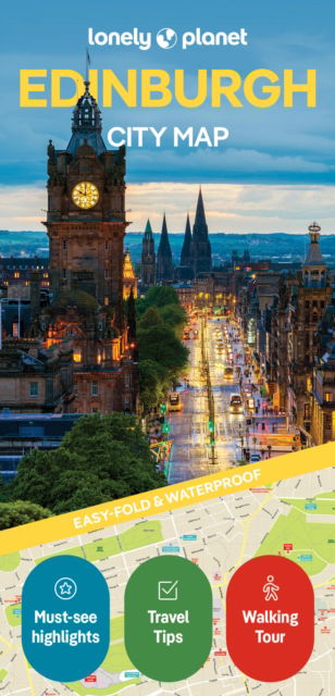 Cover for Lonely Planet · Lonely Planet Edinburgh City Map - Map (Map) (2025)