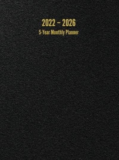 Cover for I S Anderson · 2022 - 2026 5-Year Monthly Planner (Hardcover Book) (2021)