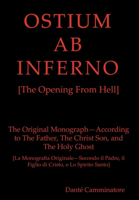 Cover for Dante Camminatore · OSTIUM AB INFERNO [The Opening From Hell] (Hardcover Book) (2019)