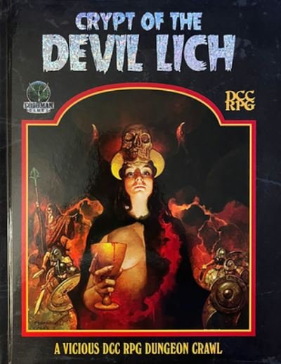 Cover for Chris Doyle · Crypt of the Devil Lich - DCC RPG Edition (Gebundenes Buch) (2024)