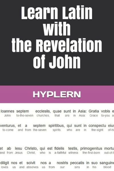 Cover for Andres Carvajal · Learn Latin with the Revelation of John (Paperback Book) (2021)
