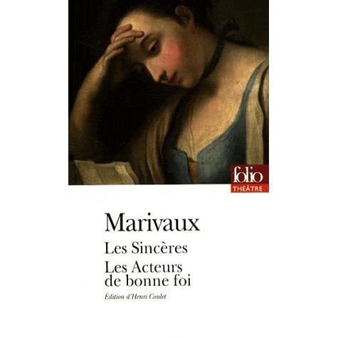 Cover for Marivaux · Sinceres Acteurs De Bo (Folio Theatre) (French Edition) (Paperback Book) [French edition] (2008)
