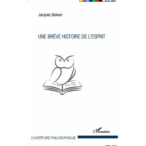 Cover for Jacques Steiwer · Une brève histoire de l'Esprit (Paperback Book) (2020)