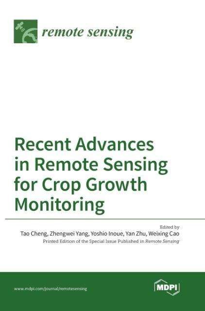 Cover for Tao Cheng · Recent Advances in Remote Sensing for Cr (Hardcover bog) (2016)