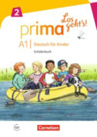 Cover for Luiza Ciepielewska-Kaczmarek · Prima - Los geht's: Schulerbuch 2 mit Audios online (Pocketbok) (2019)
