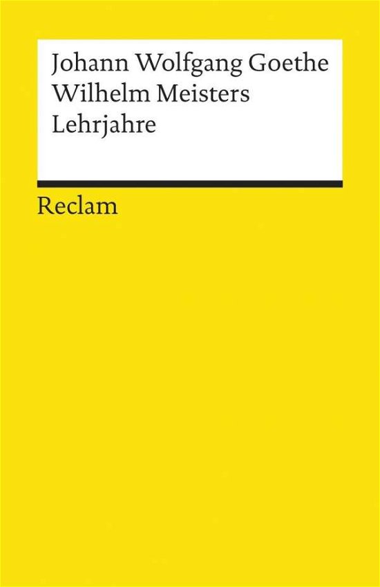 Cover for Goethe · Wilhelm Meisters (Pocketbok) (2012)