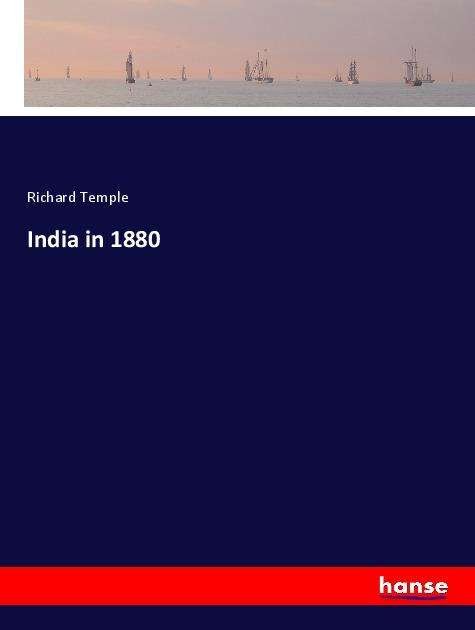 Cover for Temple · India in 1880 (Book)