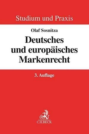 Cover for Sosnitza · Deutsches und europäisches Mar (Bog)