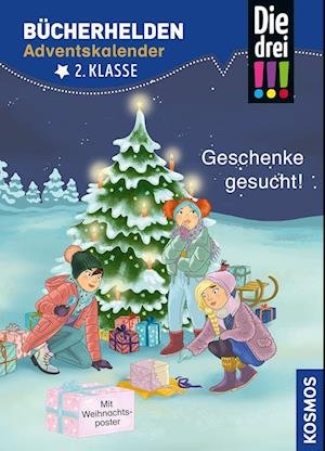 Cover for Anne Scheller · Die drei !!!, Bücherhelden 2. Klasse, Adventskalender, Geschenke gesucht! (Book) (2023)