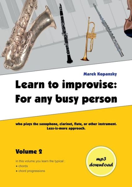 Cover for Marek Kopansky · Learn to improvise (Paperback Book) (2021)