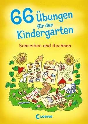 Cover for 66 ?b.kindergarten · 66 Üb.Kindergarten-Schreiben / Rechnen (Legetøj) (2013)