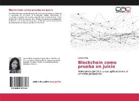 Cover for Melo · Blockchain como prueba en juicio (Book)