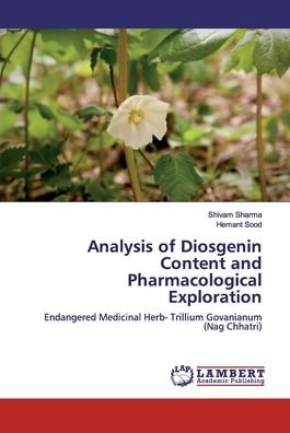 Cover for Sood · Analysis of Diosgenin Content and (Bok) (2019)