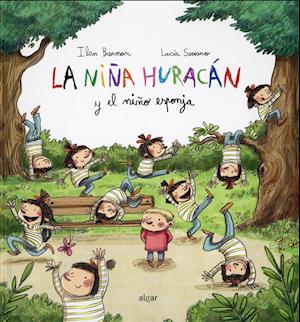 Cover for Ilan Brenman · La niña huracán y el niño esponja (Hardcover Book) (2019)