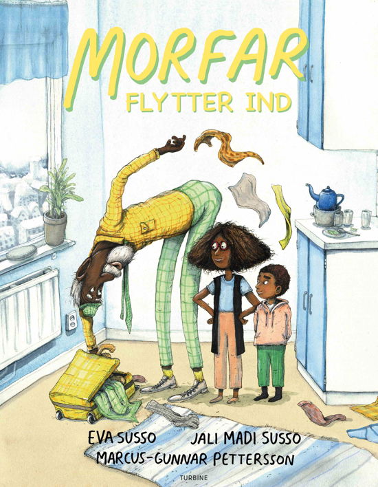 Morfar flytter ind - Eva Susso & Jali Madi Susso - Boeken - Turbine - 9788740663266 - 6 augustus 2020