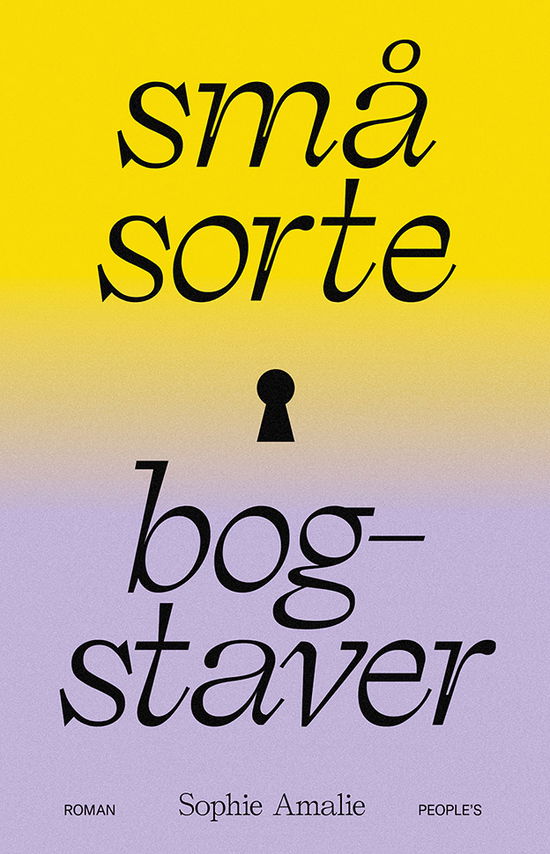 Sophie Gevind · Små sorte bogstaver (Sewn Spine Book) [1. wydanie] (2023)