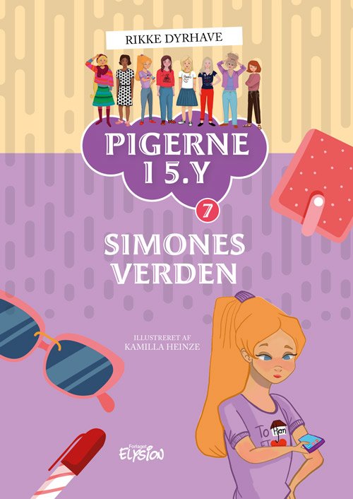 Cover for Rikke Dyrhave · Pigerne i 5.y: Simones verden (Hardcover Book) [1. Painos] (2023)