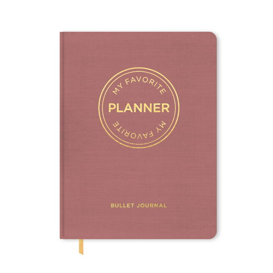 Cover for Forlaget Aronsen · MY FAVORITE PLANNER by ARONSEN: MY FAVORITE PLANNER Bullet Journal / Vintage Rosa (Hardcover Book) [1st edition] (2022)