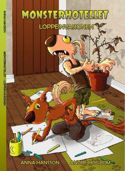 Cover for Anna Hansson · Monsterhotellet: Loppeinvasionen (Pocketbok) [1. utgave] (2017)