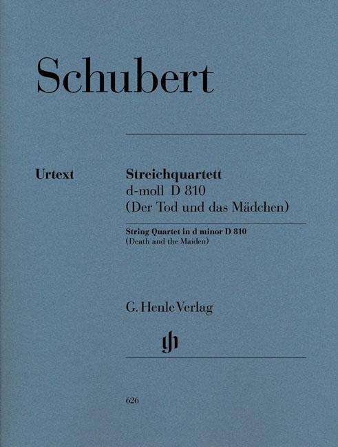 Cover for Schubert · Streichquart.d-Moll.HN626 (Bok) (2018)