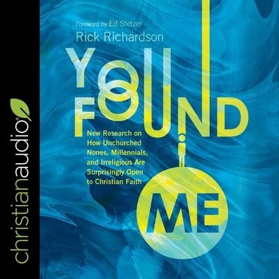 Cover for Rick Richardson · You Found Me (CD) (2019)